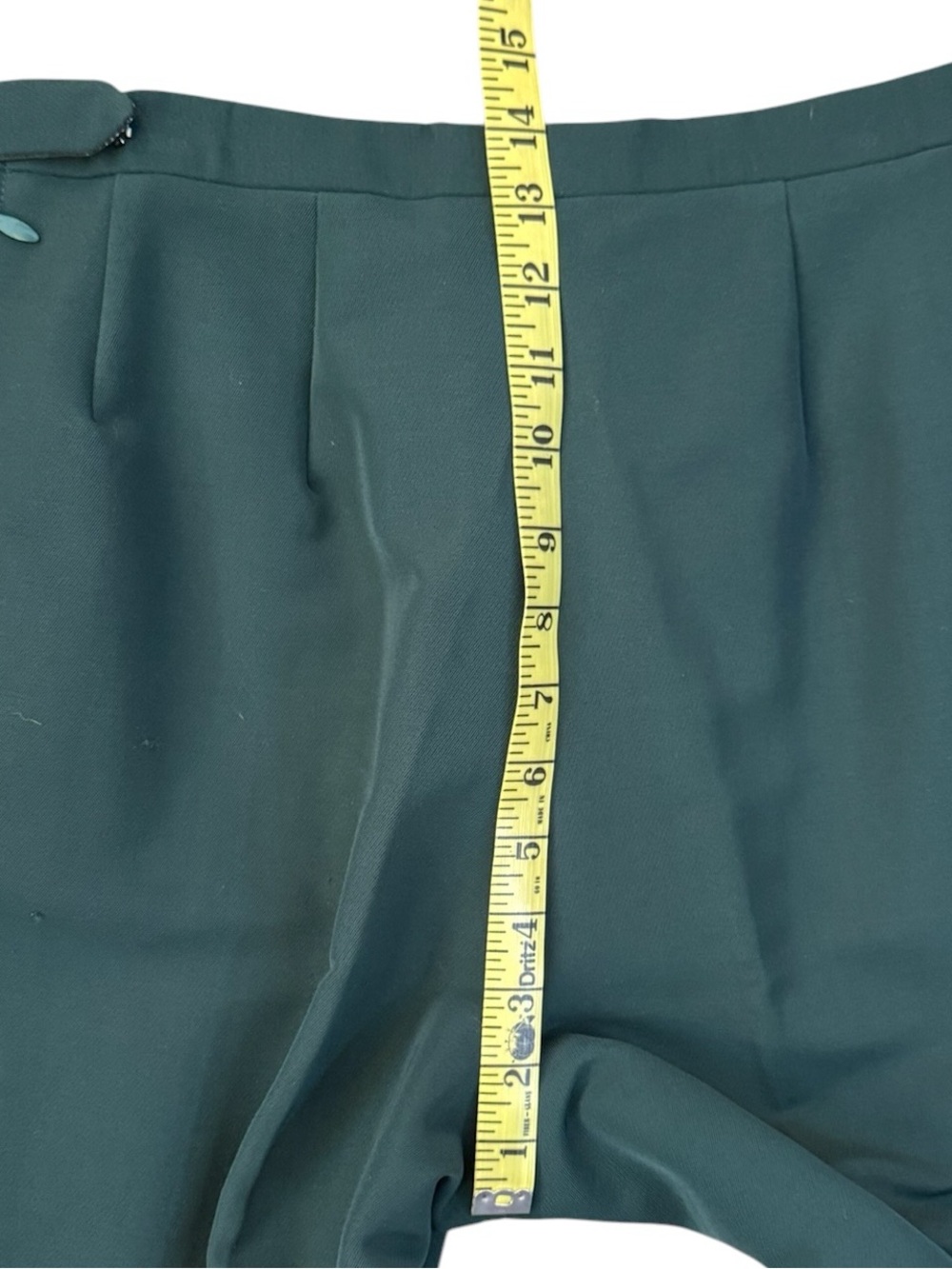 Vintage Spinnerin Swiss Wool Blend Alpine Stirrup Pants Green 16R Fits 26x27.5 - Picture 13 of 16